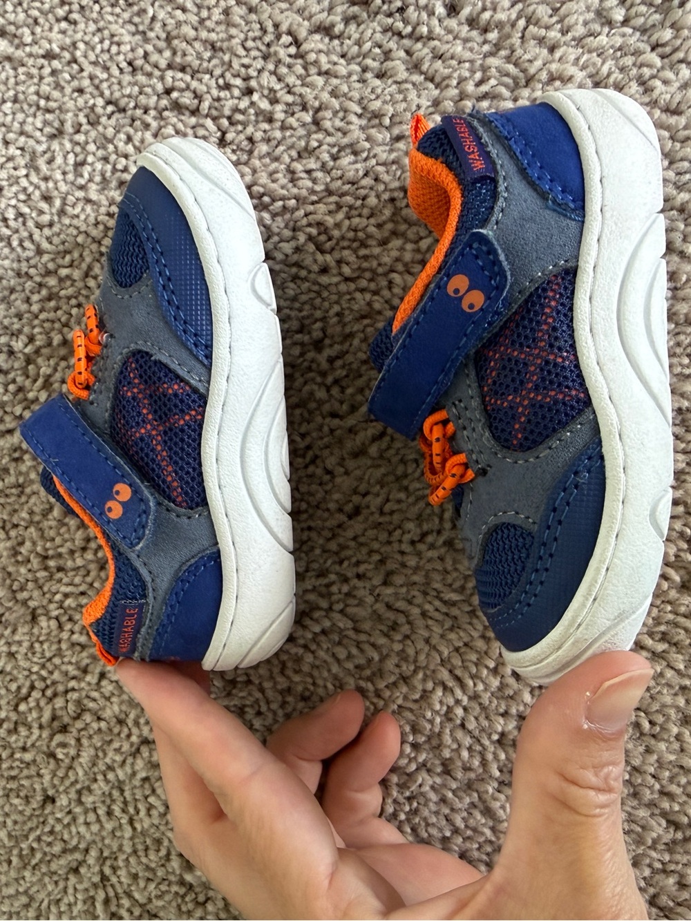 Stride Rite baby walking shoes Toddler Hook-and-Loop Sneakers learning to walk